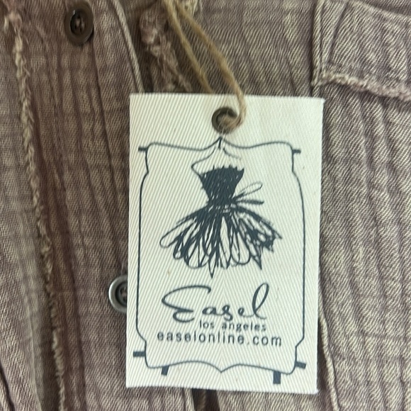 NWT Mushroom Cotton Gauze Top - Easel - Picture 6 of 6